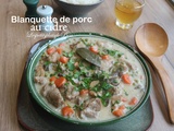 Blanquette de porc au cidre