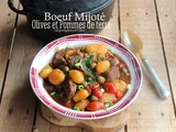 Boeuf mijoté aux olives et pommes de terre