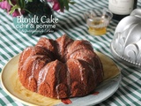 Bundt cake au cidre et aux pommes - balade régionale Le Quesnoy