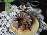 Cake au chocolat et au gingembre confit