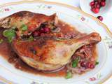 Canard aux cranberries fraiches