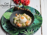 Cari de papaye verte (recette créole)