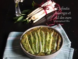 Clafoutis aux asperges et à l'ail des ours