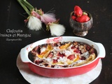 Clafoutis fraises et mangue