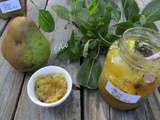 Confiture poires, kiwis et citron vert