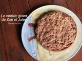 Cookie géant au chocolat de Jules et Zoé