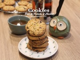 Cookies à la pâte de pistache et au chocolat