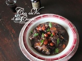 Coq au vin et au cassis