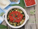 Courgettes à l'arrabiata