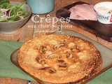 Crêpes aux champignons