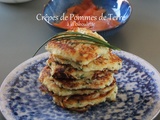 Crêpes de pommes de terre à la ciboulette