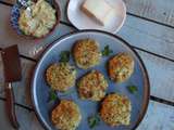 Croquettes de chou fleur au Saint Nectaire sauce mayonnaise au citron et aux fines herbes