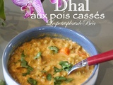 Dahl de pois cassés - balade indienne