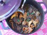 Daube aux girolles