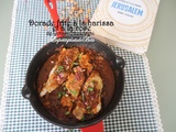 Dorade frite à la harissa et à la rose de Yotam Ottolenghi