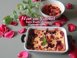Flan au yaourt tutti frutti rouges