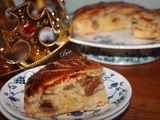 Galette des rois noix, amandes, miel et rhum