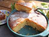 Gâteau aux pommes et au sirop de caramel