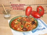 Haricots géants aux boulettes à la grecque - balade grecque à Corfou