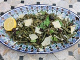 Haricots verts confits selon Akrama Benallal