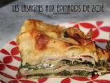 Lasagnes aux épinards de Zoé