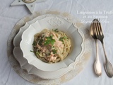 Linguines à la truffe et au saumon