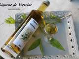 Liqueur de verveine citronnelle