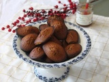 Madeleines au sarrasin et à la crème de marron