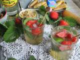 Mojito aux fraises