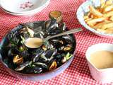 Moules à la crème de rouille