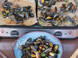 Moules à la plancha - balade à Oléron