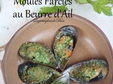 Moules farcies au beurre d'ail