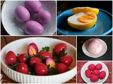 Oeufs colorés