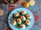 Oeufs mimosa au guacamole