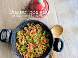 One pot boulgour et légumes à l'orientale
