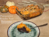 Parmentier de boudin noir et butternut