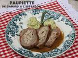 Paupiette de canard a l'estragon