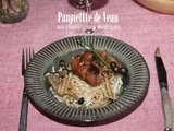 Paupiettes de veau aux champignons asiatiques