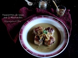 Paupiettes de veau aux deux moutardes