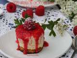 Petits gâteaux au chocolat blanc et aux framboises