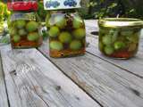 Pickles de tomates vertes