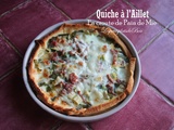 Quiche à l'aillet en croute de pain de mie