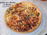 Quiche aux blettes et brebis