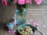 Raviolis au boeuf poêlés au beurre de sauge - balade italienne aux 5 Terres