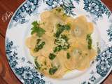 Raviolis farcis aux escargots