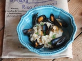 Risotto aux moules de bouchot à la marinière - balade sur la côte d'opale