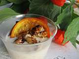 Riz au lait au sirop d'orgeat et oranges caramélisées