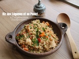 Riz aux légumes et au poulet à l'algérienne