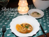Saint Jacques à l'orange