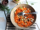 Salade de carottes aux lupins